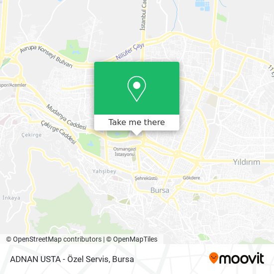 ADNAN USTA - Özel Servis map