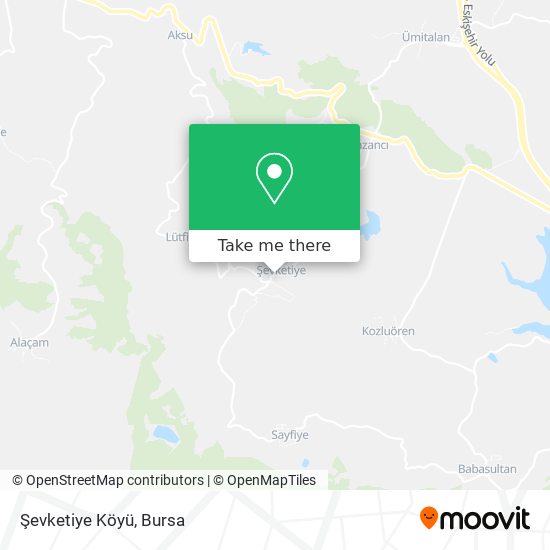 Şevketiye Köyü map