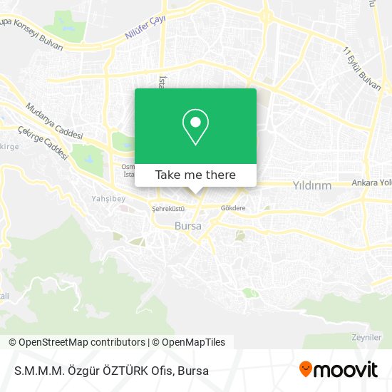 S.M.M.M. Özgür ÖZTÜRK Ofis map