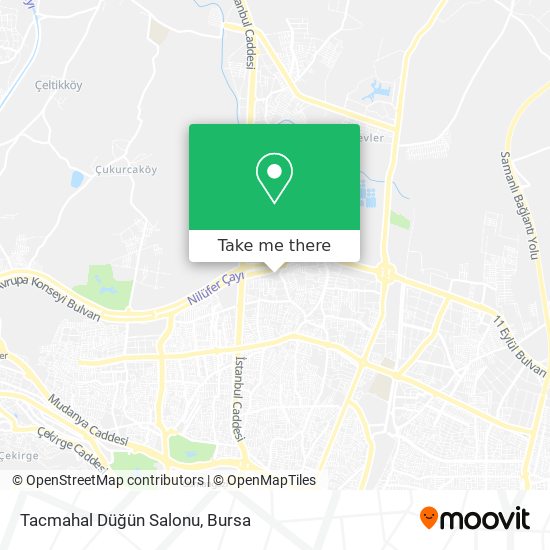 Tacmahal Düğün Salonu map