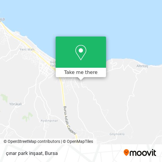 çınar park inşaat map