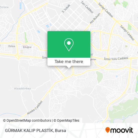 GÜRMAK KALIP PLASTİK map