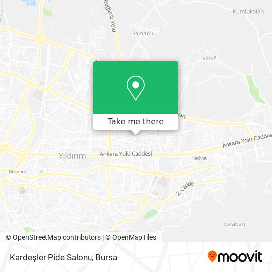 Kardeşler Pide Salonu map