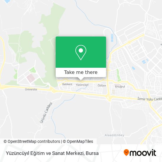 Yüzüncüyıl Eğitim ve Sanat Merkezi map
