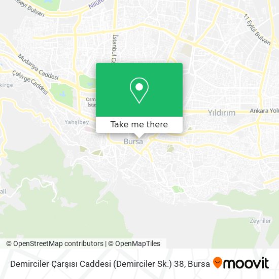 Demirciler Çarşısı Caddesi (Demirciler Sk.) 38 map