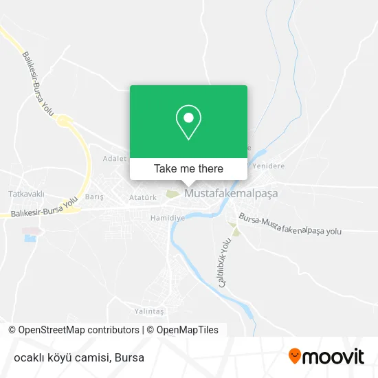 ocaklı köyü camisi map