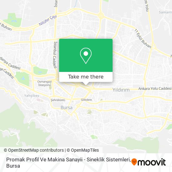 Promak Profil Ve Makina Sanayii - Sineklik Sistemleri map
