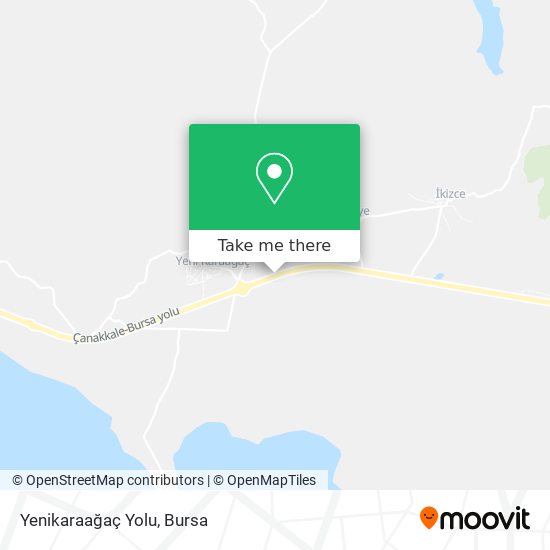 Yenikaraağaç Yolu map