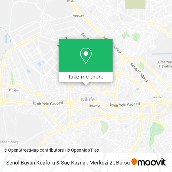 Şenol Bayan Kuaförü & Saç Kaynak Merkezi 2. map