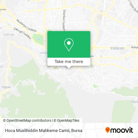 Hoca Muslihiddin Mahkeme Camii map