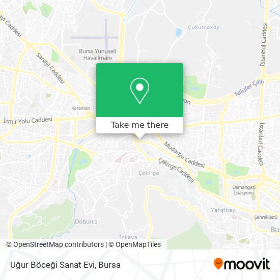 Uğur Böceği Sanat Evi map