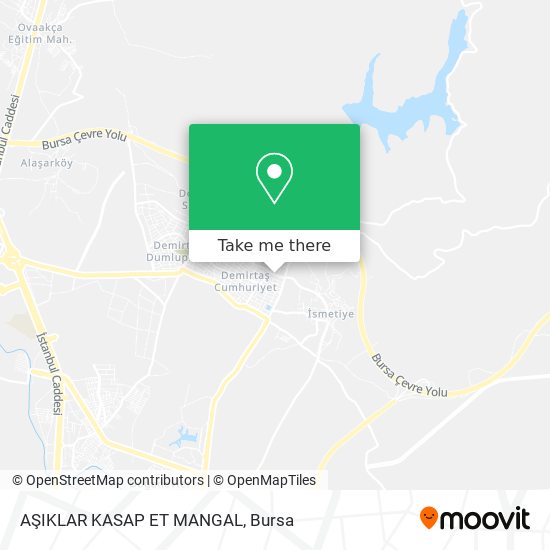 AŞIKLAR KASAP ET MANGAL map