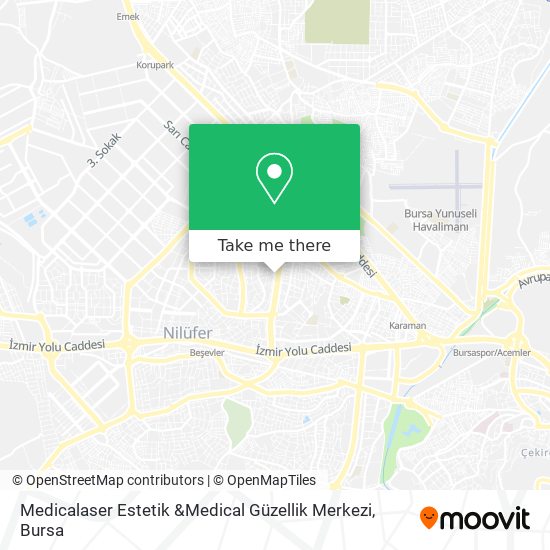 Medicalaser Estetik &Medical Güzellik Merkezi map