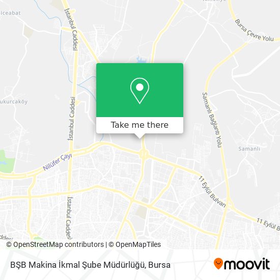 BŞB Makina İkmal Şube Müdürlüğü map