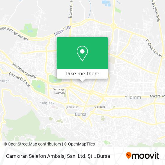 Camkıran Selefon Ambalaj San. Ltd. Şti. map