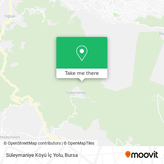 Süleymaniye Köyü İç Yolu map