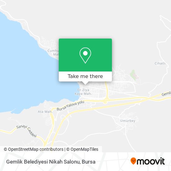 Gemlik Belediyesi  Nikah Salonu map