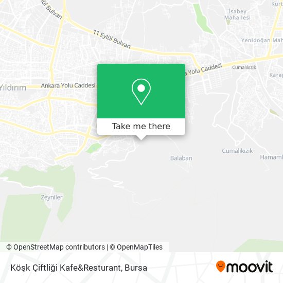 Köşk Çiftliği Kafe&Resturant map