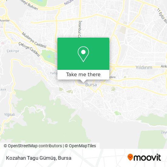 Kozahan Tagu Gümüş map