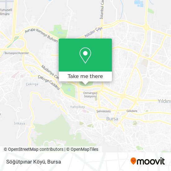 Söğütpınar Köyü map
