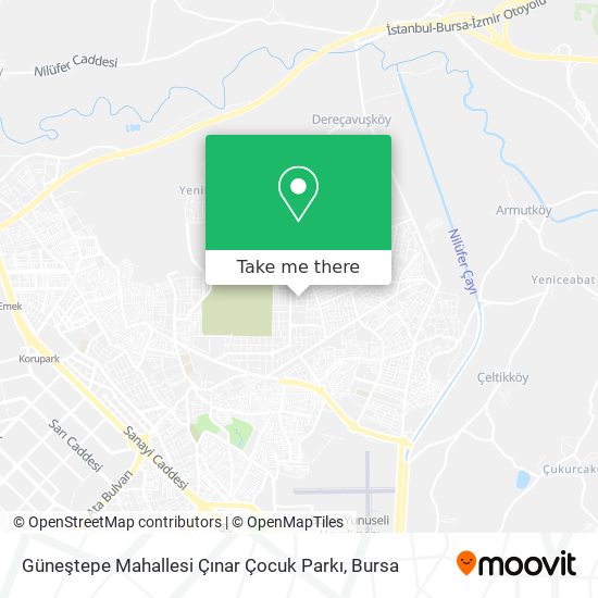 Güneştepe Mahallesi Çınar Çocuk Parkı map