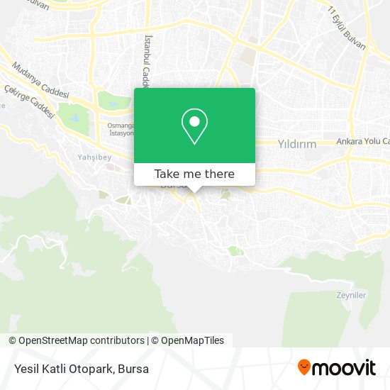 Yesil Katli Otopark map