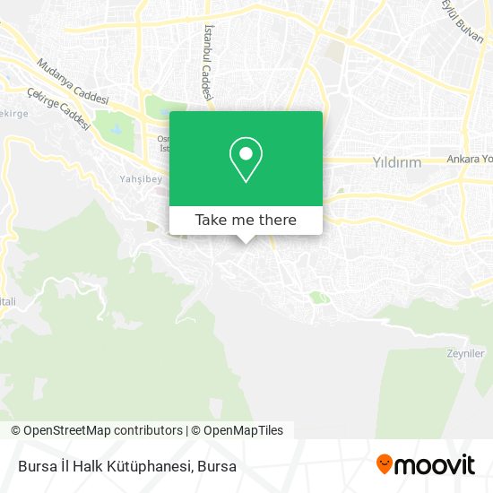 Bursa İl Halk Kütüphanesi map