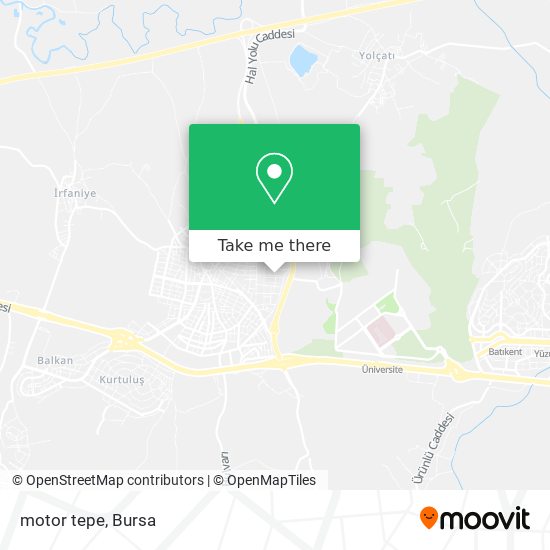 motor tepe map