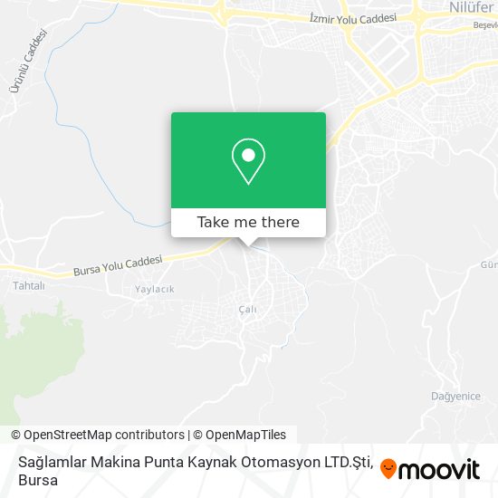Sağlamlar Makina Punta Kaynak Otomasyon LTD.Şti map