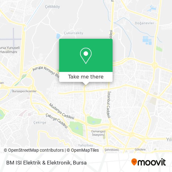 BM ISI Elektrik & Elektronik map