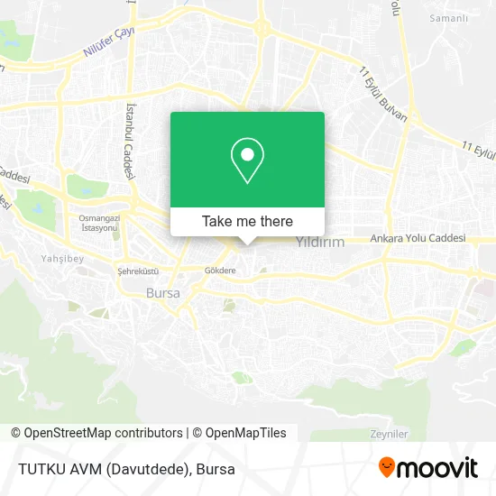 TUTKU AVM (Davutdede) map