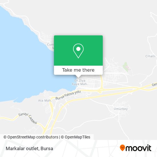 Markalar outlet map