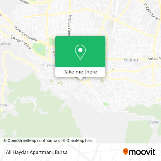 Ali Haydar Apartmanı map