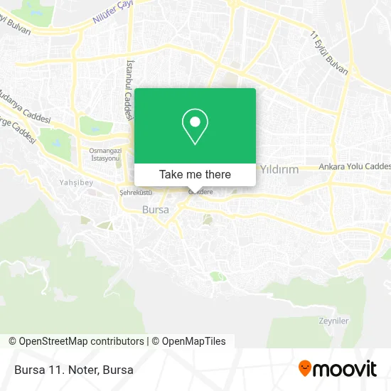 Bursa 11. Noter map