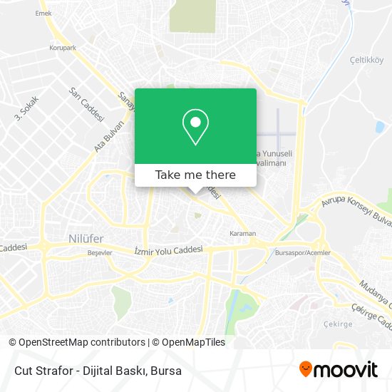 Cut Strafor - Dijital Baskı map
