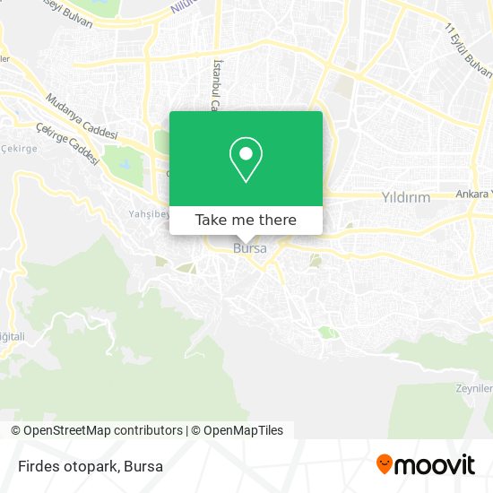 Firdes otopark map