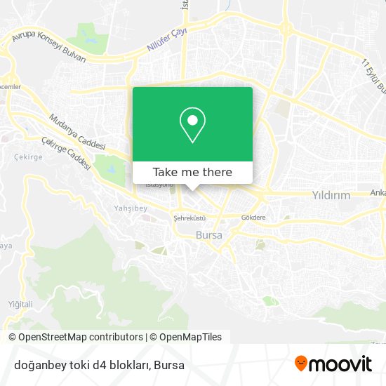 doğanbey toki d4 blokları map