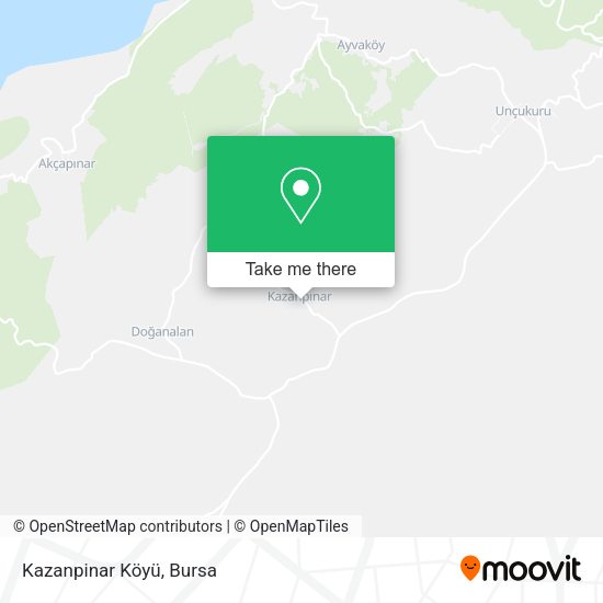 Kazanpinar Köyü map