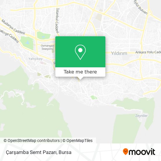 Çarşamba Semt Pazarı map
