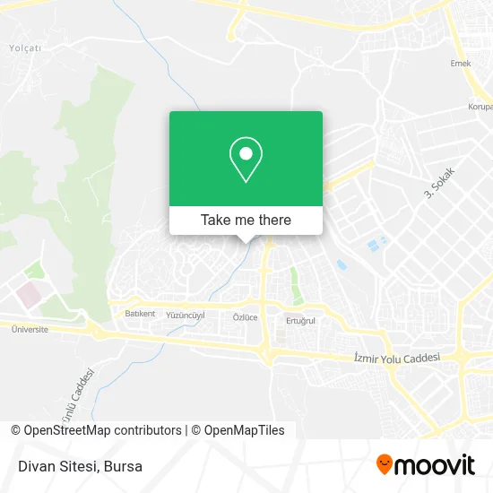Divan Sitesi map