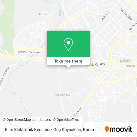 Elite Elektronik Kesintisiz Güç Kaynakları map