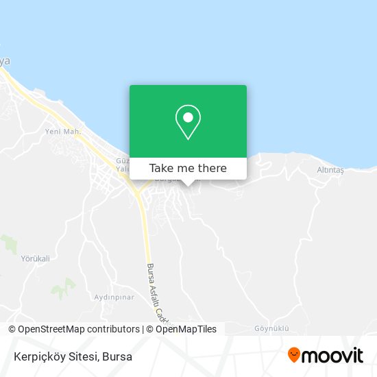 Kerpiçköy Sitesi map