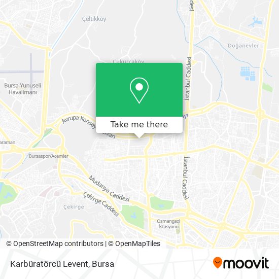 Karbüratörcü Levent map