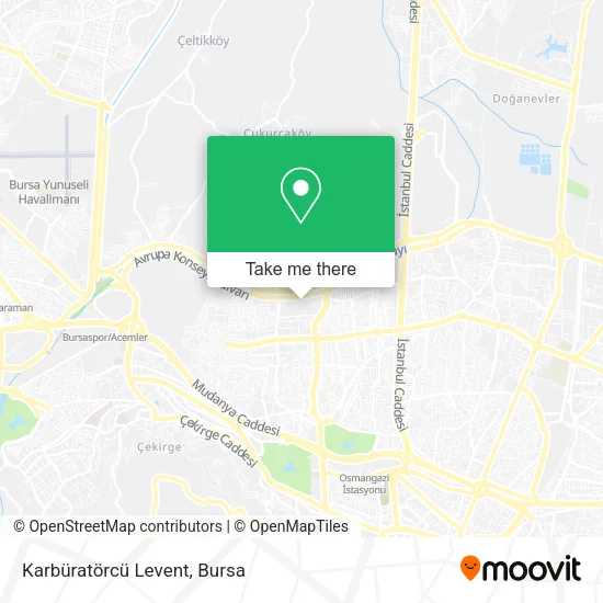 Karbüratörcü Levent map