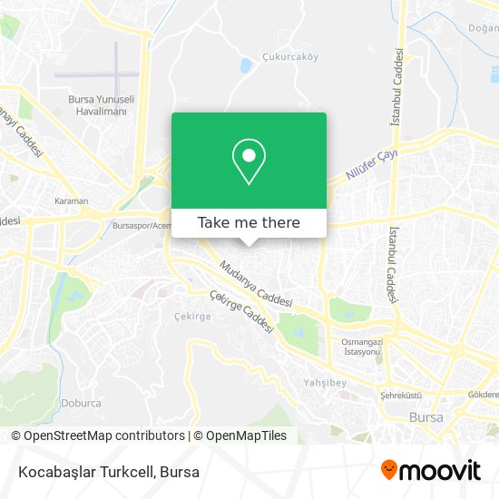 Kocabaşlar Turkcell map