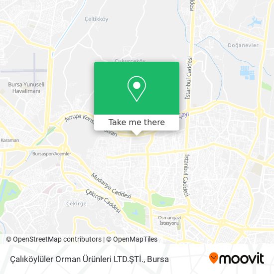 Çalıköylüler Orman Ürünleri LTD.ŞTİ. map