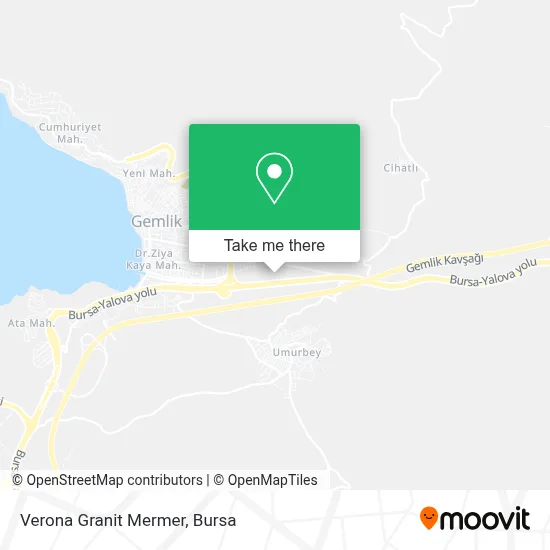 Verona Granit Mermer map