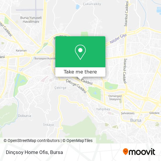 Dinçsoy Home Ofis map