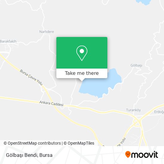 Gölbaşı Bendi map