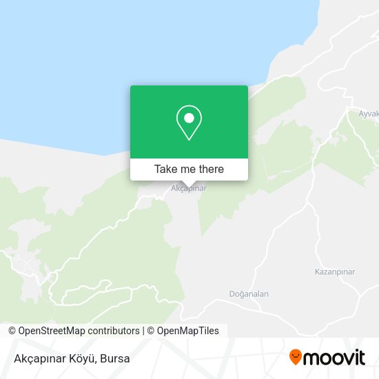 Akçapınar Köyü map